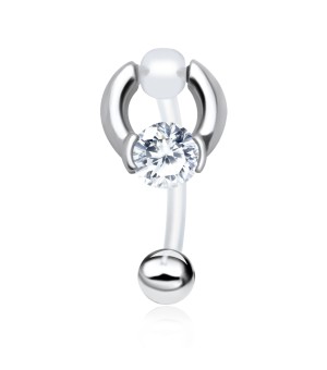 CZ S316L Intimate Piercing INTP-11b